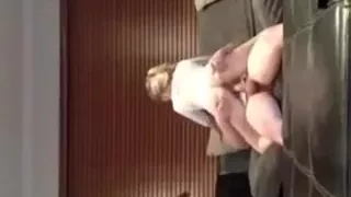 Amateur blonde sex goddess rides my hard wang