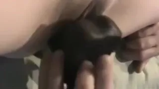 I'm getting nasty masturbating in amateur dildo video