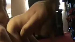 Fucking my babe in our amateur big tit porn video