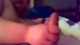 A little wank an suck before bed time!