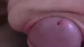 A valuable cum after a admirable blow job