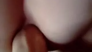 Butt screwed with a fake penis