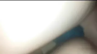 Camera betwixt her legs, filming my rod and balls banging a obese vagina