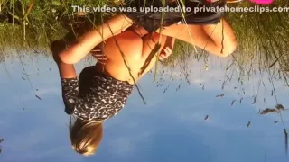 Fucking outdoors we love it..