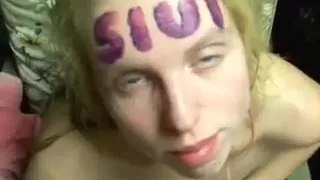 Getting drilled in the face hole.getting a loadon my face and licking it up.