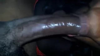 Getting my bbc sucked in my garage,by sum1 i known shortly