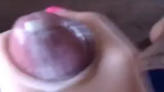 Girlfriend gave me a wonderful lotion hand job untill i blew a load.