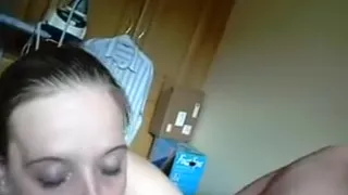 Girlfriend giving me a admirable seeing to and taking a full load on her face.