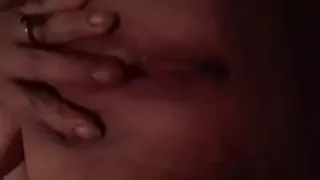 Girlfriend masturbating