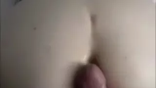 Having sex with wife doggy style