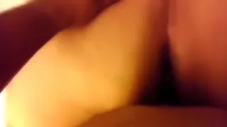 Just fucking her doggie style.