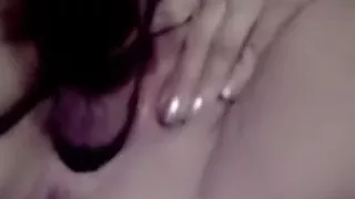 K goes deeper. Still concentrating on her clitoris.