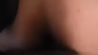 Me hitting my wife from the back