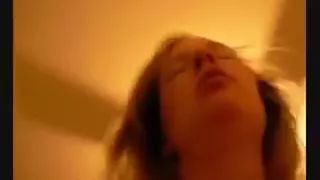 Me riding him and getting off