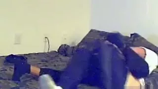 My co worker giving me a hand job.