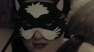 My beauty dressing up for halloween