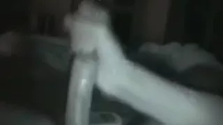 My cutie plays with my cock