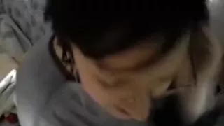 My girlfriend likes to talk to the pecker and likewise savors