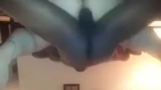 My my my..pussy so wet it slips out lol