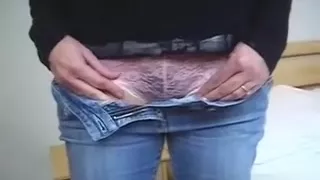 Hot undress part 1: getting my raiment off after a night out. X debbie x