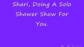 Shari, doing some other hot shower show.