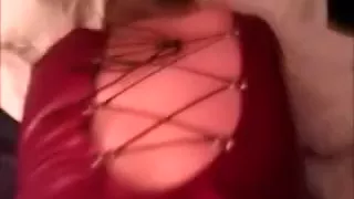 The 1st time jane let me film us fucking in rubber