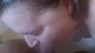 The neighbour suckin me off in the shower