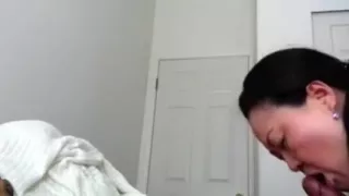 This aged oriental gave me a irrumation after my massage as a cheerful ending