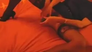 This sweet little latino know how to please her pussy