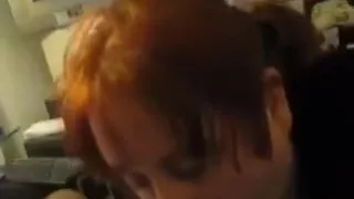 watching her do what she does, thats her on the television  also