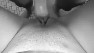 My aroused husband made an amateur pov fuck video with me, in which he is seen drilling my pussy with his wang.