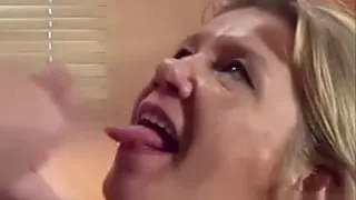 White cream in the morning (part 6of6) ; cum all over my face