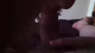 my aroused boyfriend  made an amateur pov sex video with me, in which he is having a great time getting a blowjob from me.