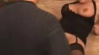 Wife getting pleasure from friend