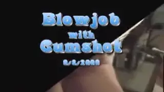 Wife working her magic. Admirable spunk fountain at the end.