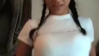 Gypsy hotty playing with herself