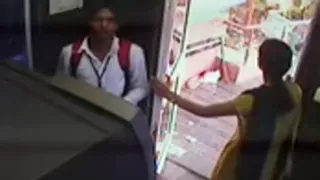 ATM Scandal captured by security camera