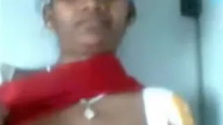 Indian Villager Shows her body