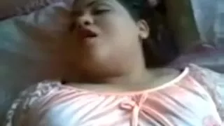 Husband pleases his bulky wife