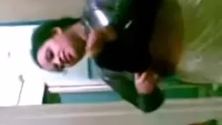 Large melon aunty in maroon salwar