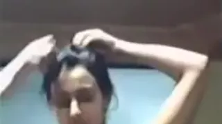 Arabian gal boob wazoo shaking stomach dance