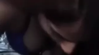 Chandigarh Girlfriend Shilpa in Blue Brassiere Engulfing MMS