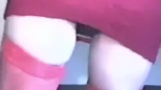 Vintage-Folge zu Hause, in der meine Frau neckt und fingert