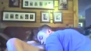 juvenile non-professional pair having sex whilst web camera is on