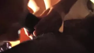 Precious golden-haired wife ravishing spouse darksome penis