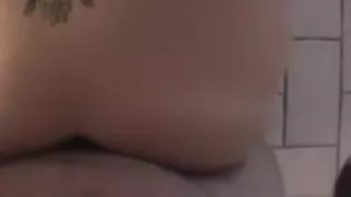 Delightful wife booty doggy fucking in the kitchen..damn