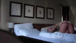 Red Fishnet Hose Doxy