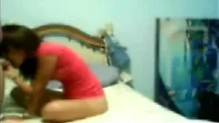 Mexican gal fucking in boyfriends abode