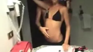 Sexy new pair having sex in baths