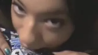 Sehr sexy ebon nicht-professionelle verschlingende große jock